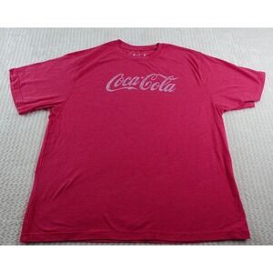 Vintage  Coca Cola Red Short Sleeve T Shirt Men Sz XL